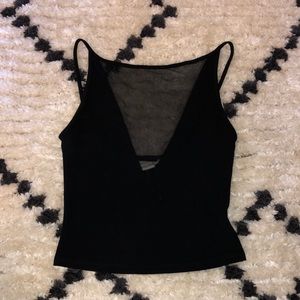 High neck tank top